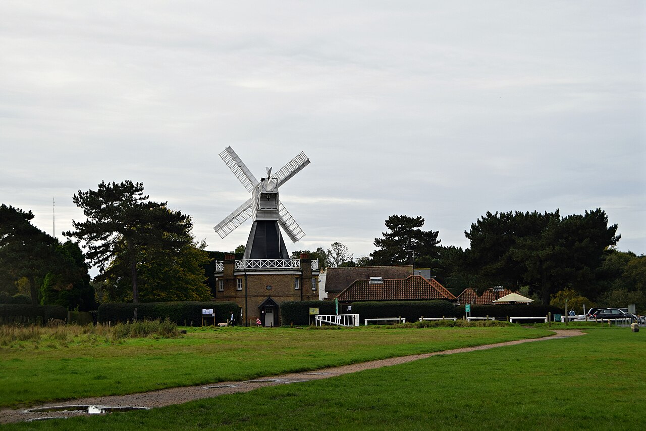 The windmill on Wimbledon Common